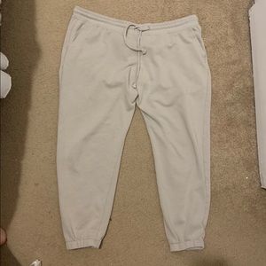 H&M beige sweatpants